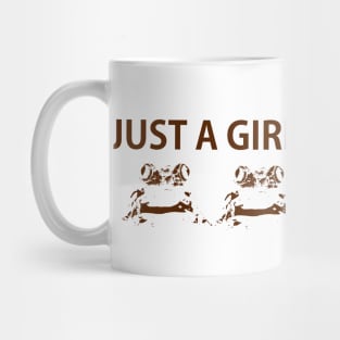 Just a girl who loves frogs Mug